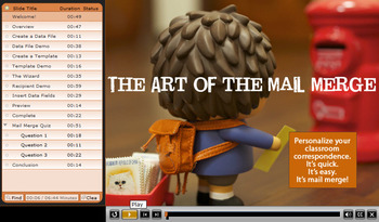 Preview of Teacher Tutorial: The Art of the Mail Merge