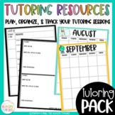 Teacher Tutoring Resources and Printables with Tutoring Pl