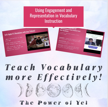 Preview of Teacher Workshop: Vocabulary Instruction