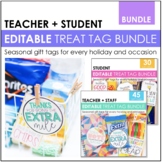 Teacher and Student Gift Tags BUNDLE | Treat Tags