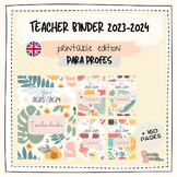 Teacher binder 2023-2024 (English)