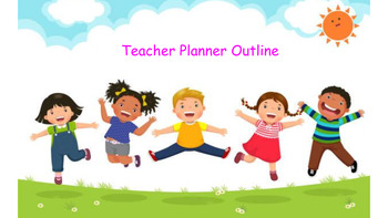 Preview of Teacher lesson planning pages