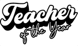 Teacher of the Year Graphic - Clipart