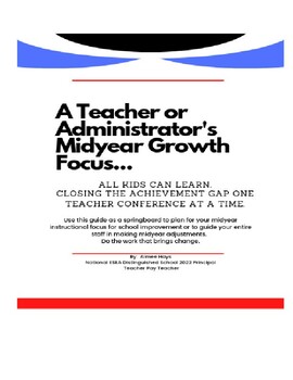 Preview of Teacher or Administrator Growth Conference Springboard