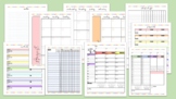 Teacher or Administrator Planner - Rainbow Theme