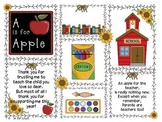 Teacher or Parent Editable Gift Template!