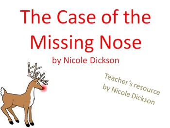 Preview of Teacher packet: Case of the Missing Nose (bullying)