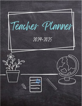 Preview of Teacher planner 2024