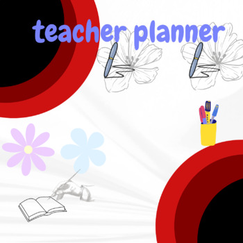 Preview of Teacher planner