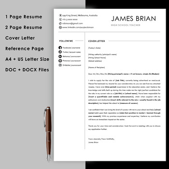 Teacher Resume and Cover Letter Guide – Career Center