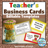 Teacher's Business Cards