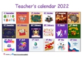Teacher's Calendar 2021-2022