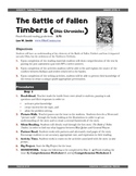 Teacher's Guide--Battle of Fallen Timbers