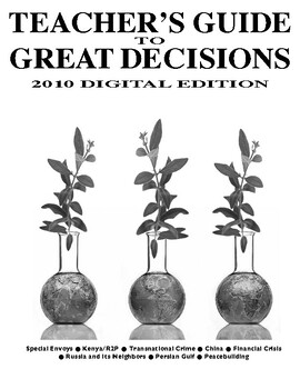 Preview of Teacher's Guide To Great Decisions 2010 Digital Edition