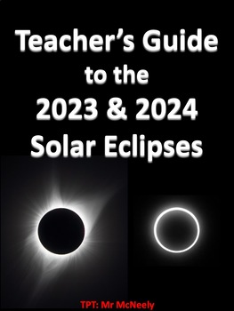 Preview of Teacher's Guide to the 2023 & 2024 Solar Eclipses, PDF