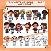 Teacher’s Helpers Clipart and Lineart