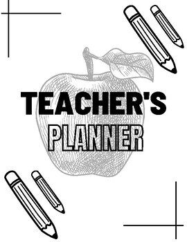 Preview of Teachers Planner
