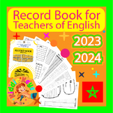 Teacher's Record Book for Teachers of English in Morocco 2