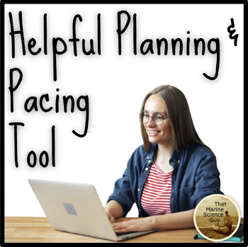 Preview of Teacher tool - Handy school year planning & pacing tool - w/ helpful calculator