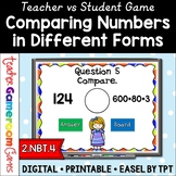 Comparing Numbers in Different Form Powerpoint Game