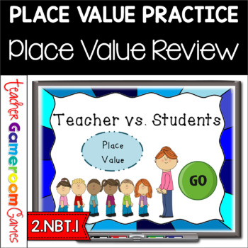 Preview of Place Value Teacher vs. Student Game