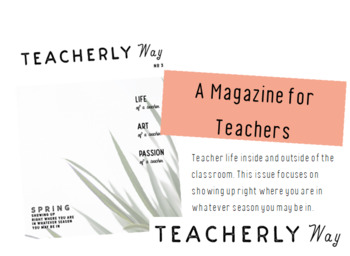 Preview of Teacherly Way Magazine Issue No. 3