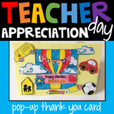 Teachers Appreciation Week Card - End of Year - Thank You Card