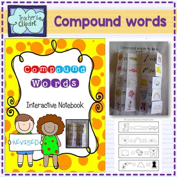 Compound words Activity pack INTERACTIVE NOTEBOOK by ...