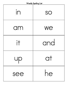 Teacher's College Sight Words Flash Cards for Kindergarten | TPT