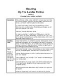 Teachers College Up The Ladder Fiction(Reading) Lesson pla