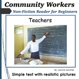 Teachers: Community Workers non-fiction e-book for beginni