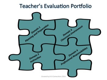 Preview of Teacher's Evaluation Portfolio