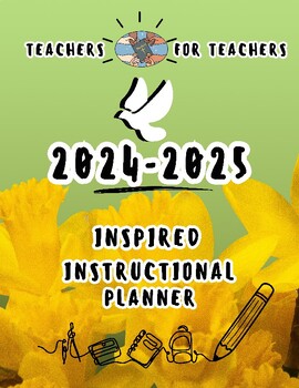 Preview of Teachers Pray for Teachers™ Inspired Instructional Planner (24 months) (GR)