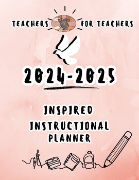 Preview of Teachers Pray for Teachers™ Inspired Instructional Planner (24 months) (PE)