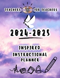 Teachers Pray for Teachers™ Inspired Instructional Planner