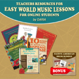 Teachers Resource Bundle For Easy World Music Lessons