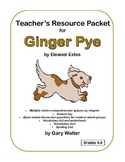 Teacher's Resource Packet for Ginger Pye