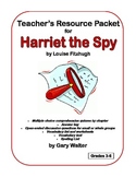 Teacher's Resource Packet for Harriet the Spy