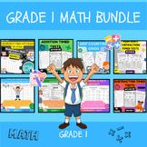 Teachers Resources: Grade 1  Math Bundle