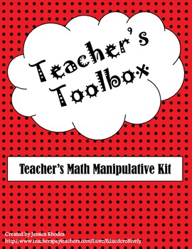 Preview of Teacher's Toolbox: Base Ten & Counters Math Manipulatives