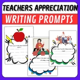 Teachers appreciation week,Craft&Activities Writing Prompts