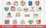 Teachers stickers Bundle - Printable Stickers