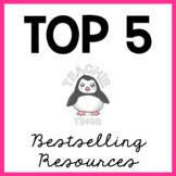 Teachie Tings TOP 5 Resources BUNDLE