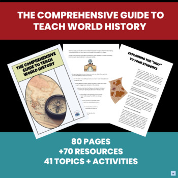 Preview of Teaching 6th Grade World History | Guide | Strategies | Activities