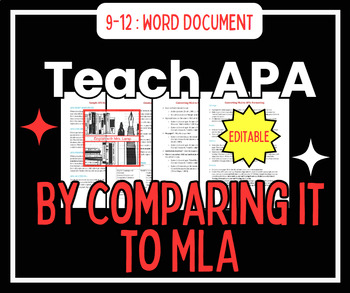 Preview of Teaching APA through MLA: Converting Formatting and Citations