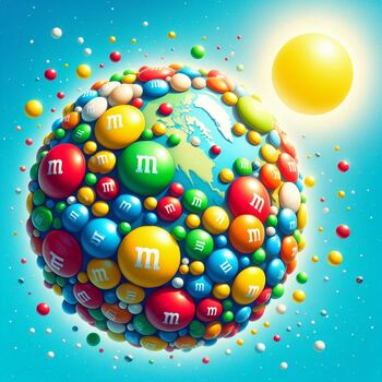 Preview of Teaching Activity: Exploring Planet Resources with M&Ms: Rationale/Vocab/Outline