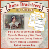 Teaching Anne Bradstreet BUNDLE