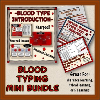 Preview of Teaching Blood Type Bundle