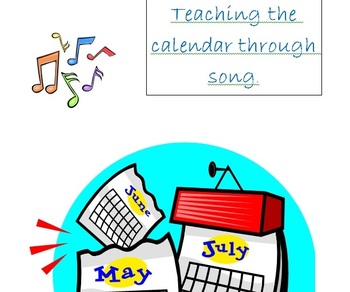 Preview of Teaching Calendar through Song