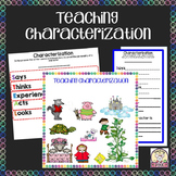 Teaching Characterization and Character Traits